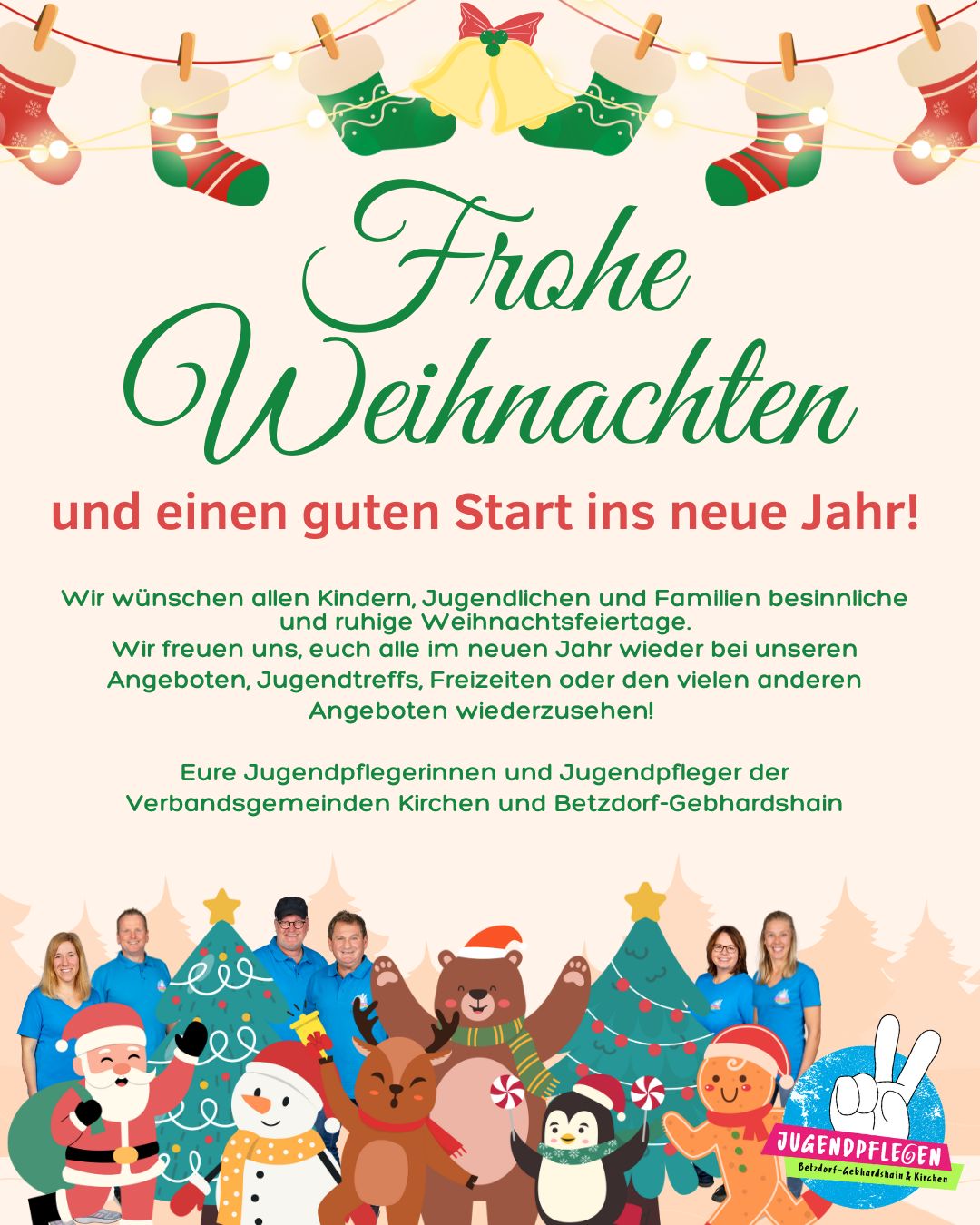 Plakat Frohe Weihnachten